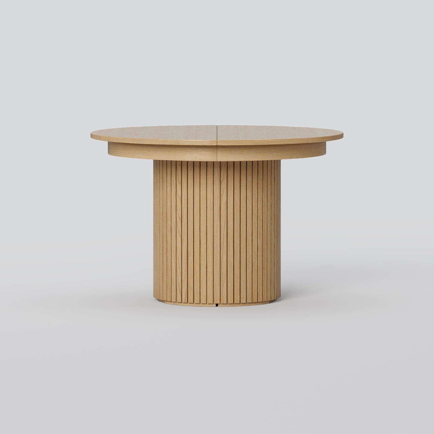 T001 OAK VENEER EXTENDABLE DINING TABLE