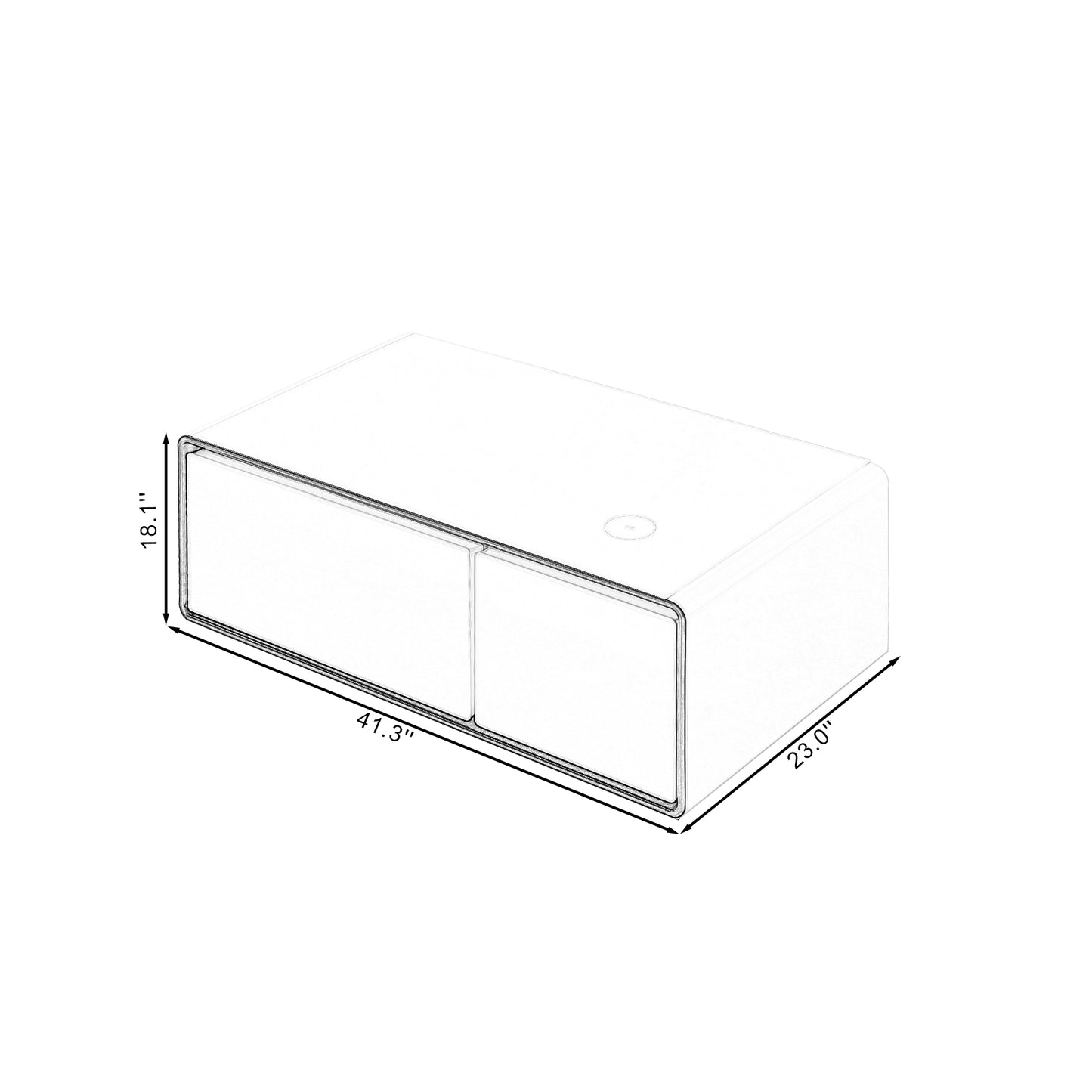 CTA00 Functional Smart Coffee Table
