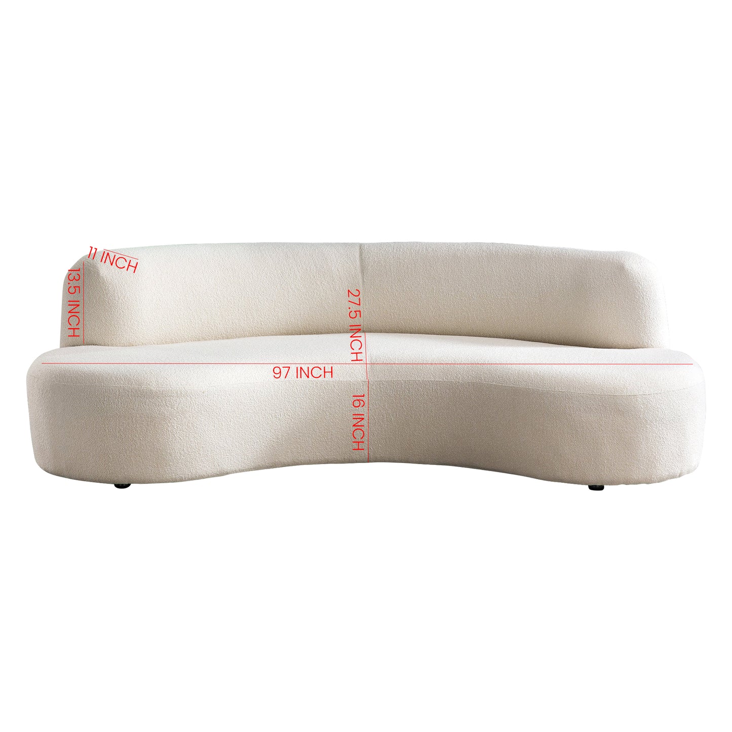 S602 Elegant Curved Sofa