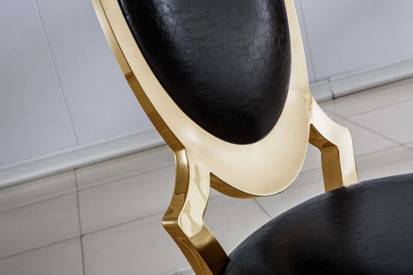 DCK68 Set of 2 Leatherette Dining Chair