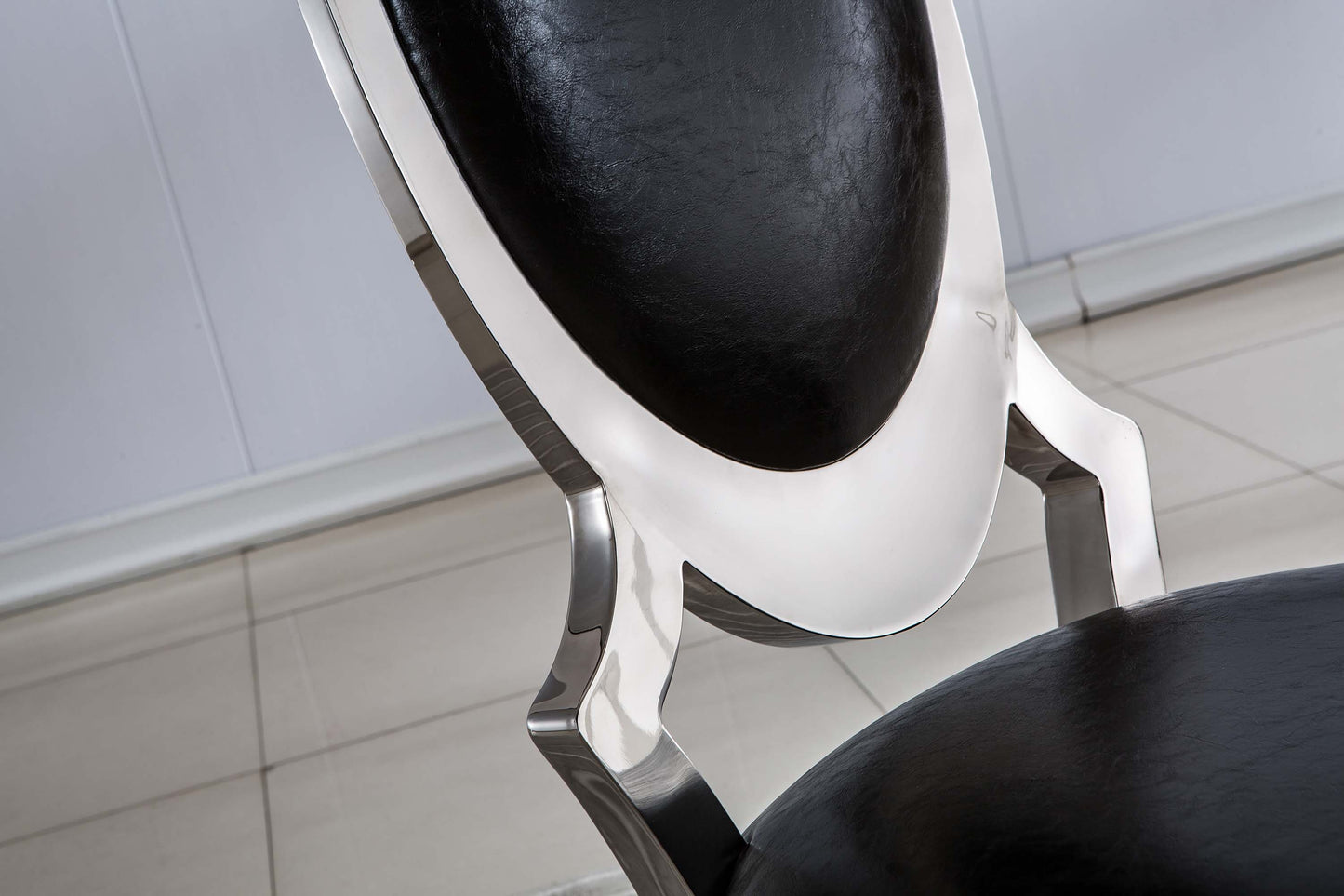 DCK68 Set of 2 Leatherette Dining Chair