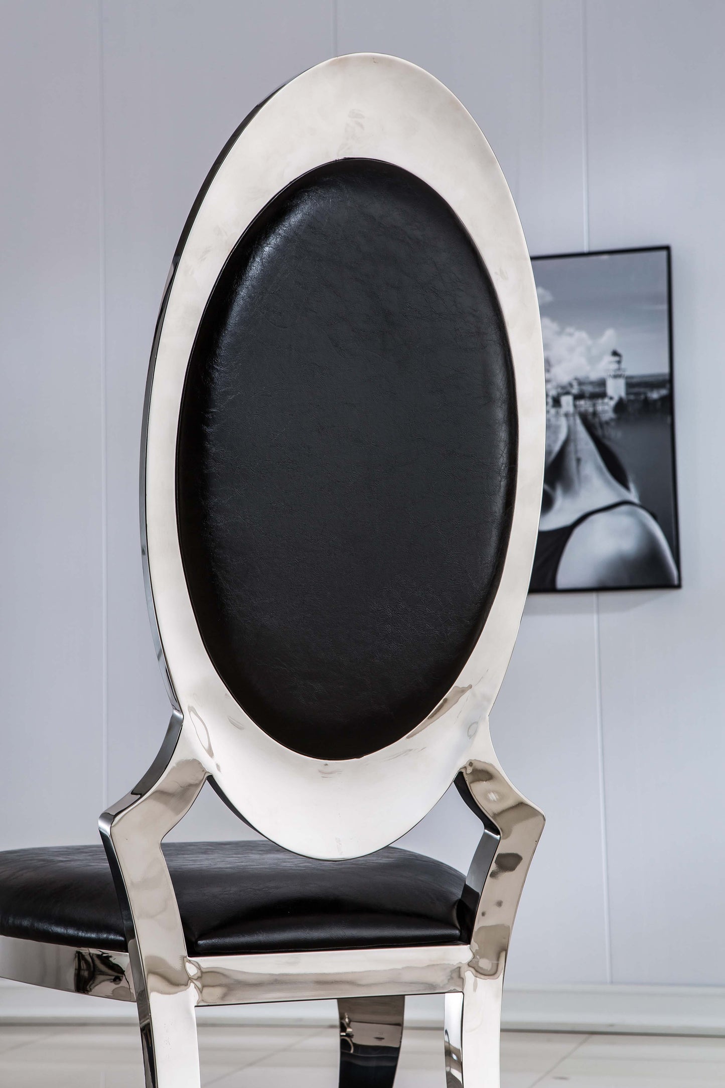 DCK68 Set of 2 Leatherette Dining Chair