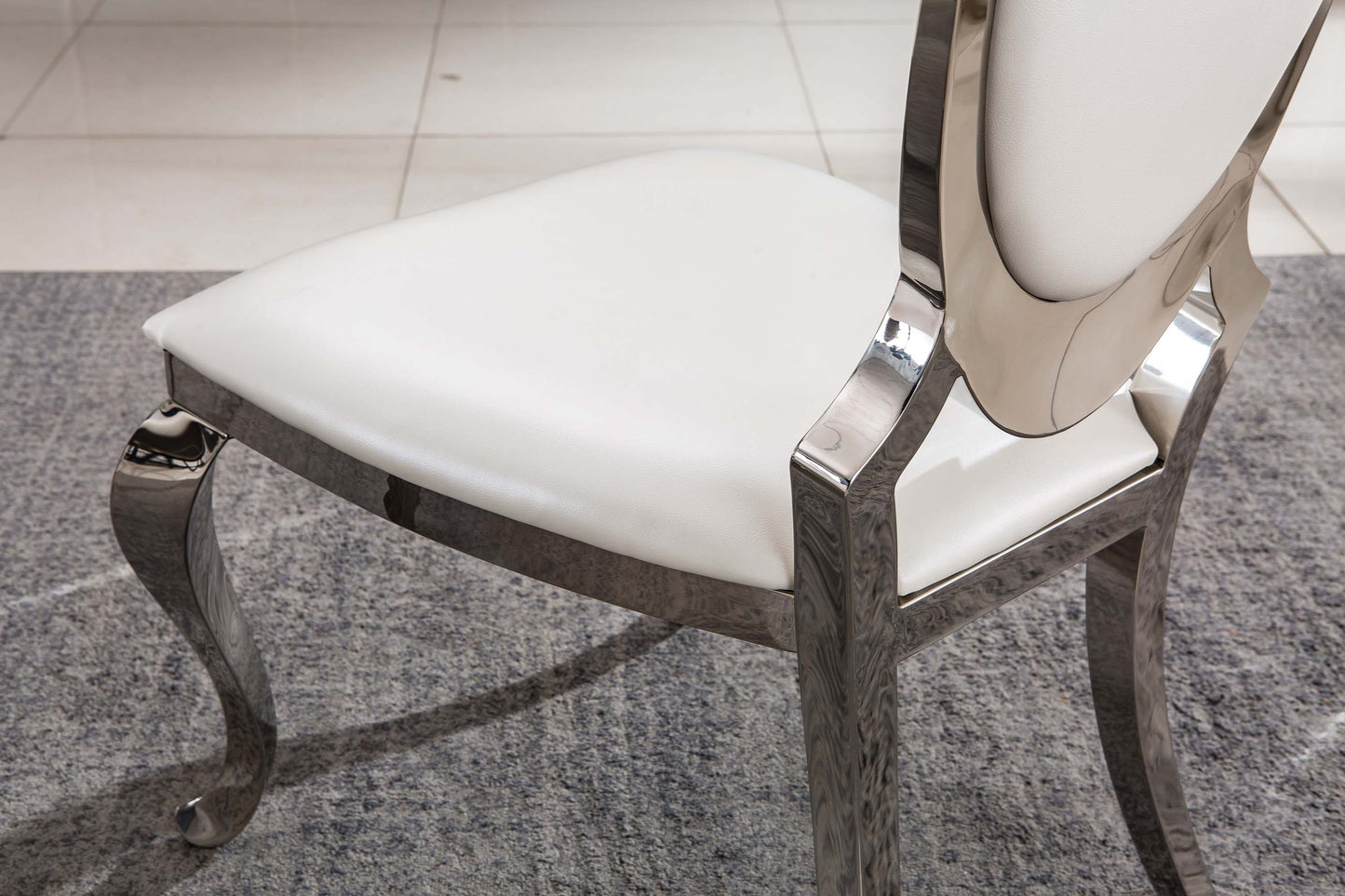 DCK68 Set of 2 Leatherette Dining Chair