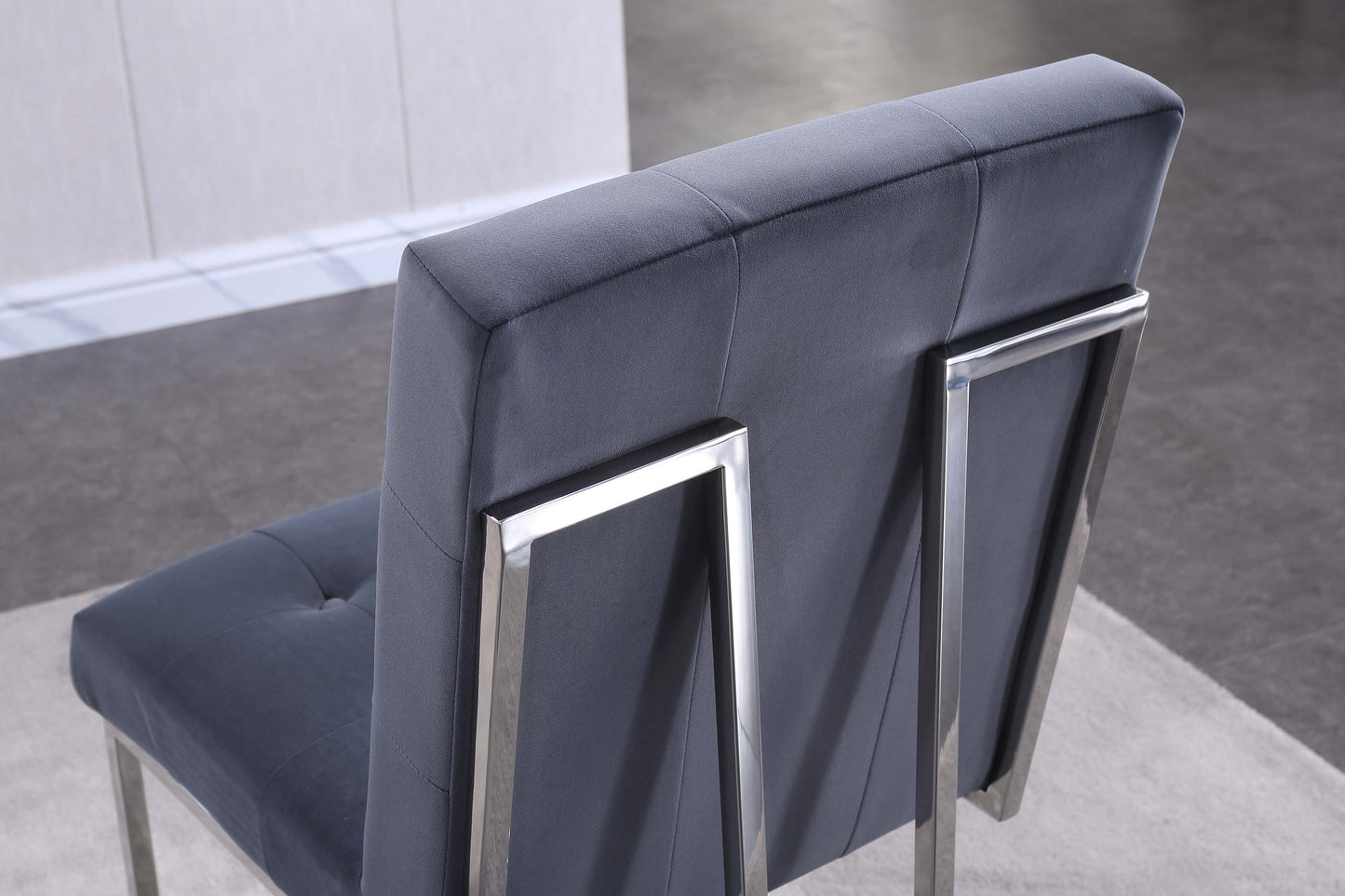 DCK69 Set of 2 Velvet Dining Chair