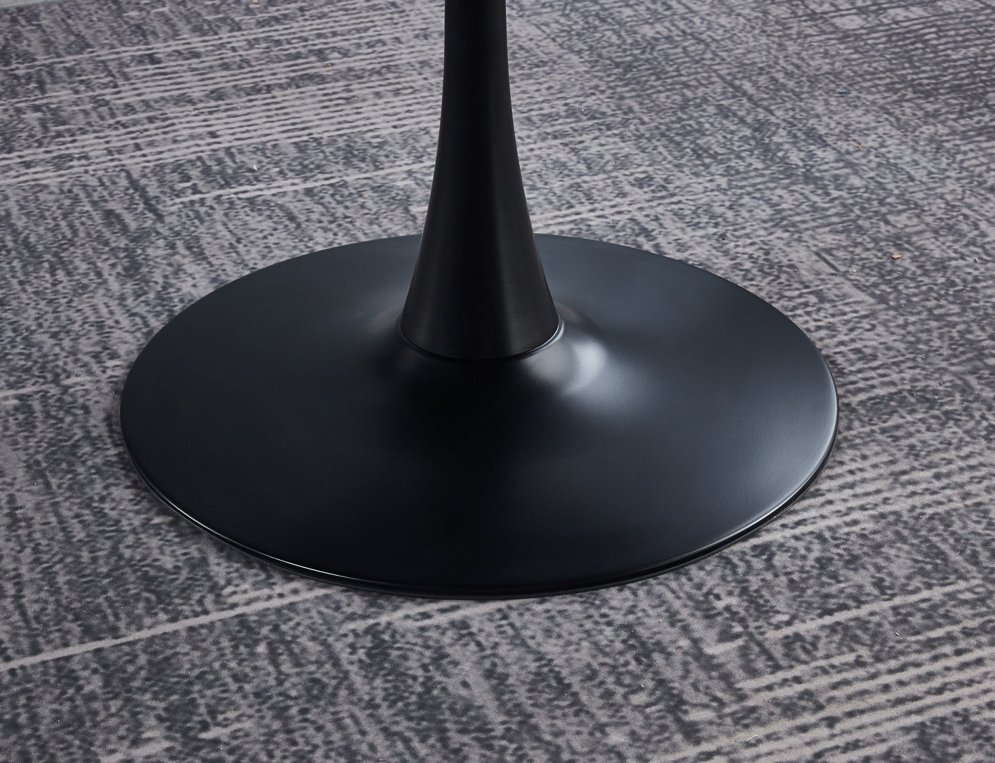 DT90 Printed Marble/ Metal Top Dining Table