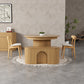 T001 OAK VENEER EXTENDABLE DINING TABLE