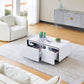 CT50 FRIDGE DRAWERS COFFEE TABLE W/ BLUETOOTH SPEAKERS