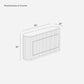 K001 OAK VENEER SIDE CABINET
