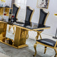 DT311 Elegant Rectangular Dining Table
