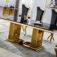 DT311 Elegant Rectangular Dining Table
