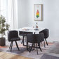 801 Modern Dining Table with 4 Chairs