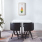 801 Modern Dining Table with 4 Chairs