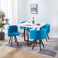 801 Modern Dining Table with 4 Chairs