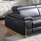 8048 Luxury Reclining Genuine Leather Loveseat/Sofa