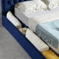 9008 Queen Bed with Solid Wood Frame