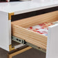 CT001 Elegant White Coffee Table