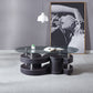 CT255 Oval Coffee Table with 2 Storage Stools