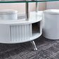 CT282 Oval Coffee Table with 2 Stools