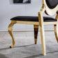 DCK68 Set of 2 Leatherette Dining Chair