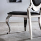 DCK68 Set of 2 Leatherette Dining Chair