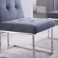 DCK69 Set of 2 Velvet Dining Chair