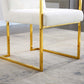DCK70 Luxurious Dining Chair with Stainless Steel