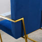 DCK70 Luxurious Dining Chair with Stainless Steel