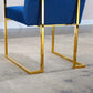 DCK70 Luxurious Dining Chair with Stainless Steel