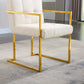 DCK70 Luxurious Dining Chair with Stainless Steel
