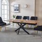 DT8120/DT8160/DT8200 Dining Table with Multiple Options of Table Top