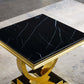 ET316 Solid Marble End Table
