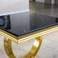 ET316 Solid Marble End Table