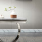 ET316 Solid Marble End Table