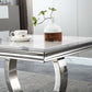 ET316 Solid Marble End Table