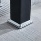 JD2 Modern Console Table with Tempered Glass