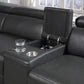 SEC8044 Right/left Reclining Corner Sectional With Bluetooth Speakers & Usb Interface