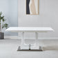 RDT219 Printed Marble Extendable  Dining Table