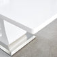 RDT219 Printed Marble Extendable  Dining Table