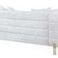 8018 Boucle Fabric Sofa with Gold Metal Legs