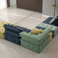 SEC005BO Modular Sectional Sofa with Ottoman