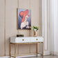 ST001 Sleek White MDF Console Table