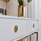 ST001 Sleek White MDF Console Table
